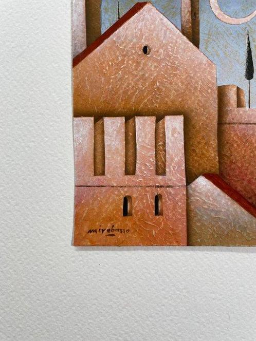 Carlo Mirabasso - La Riflessione, Antiek en Kunst, Kunst | Schilderijen | Modern