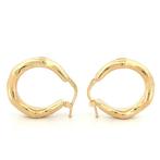 Handmade - Oorbellen - 3 g - 18 karaat Geel goud, Handtassen en Accessoires, Oorbellen, Nieuw