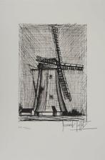 Bernard Buffet (1928-1999) - Le moulin hollandais, Antiek en Kunst