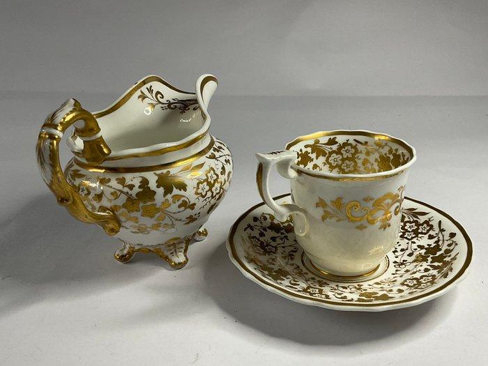 Spode - Kop en schotel (2) - Porselein, Antiek en Kunst, Antiek | Glaswerk en Kristal