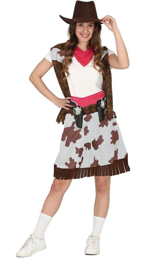 Cowgirl Kostuum Kind 14/16 jaar, Kinderen en Baby's, Carnavalskleding en Verkleedspullen, Nieuw, Verzenden