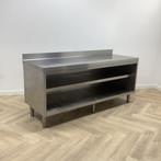 Tweedehands Horeca RVS werktafel / werkbank, (bxd) 200x70 cm