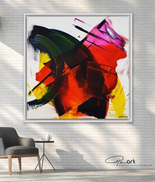 Parscha Mirghawameddin - Biassona - XXL, Antiek en Kunst, Kunst | Schilderijen | Modern