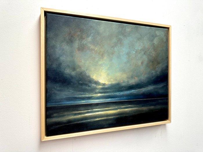Joost Verhagen - Domburg Winter Clouds, Antiek en Kunst, Kunst | Schilderijen | Modern