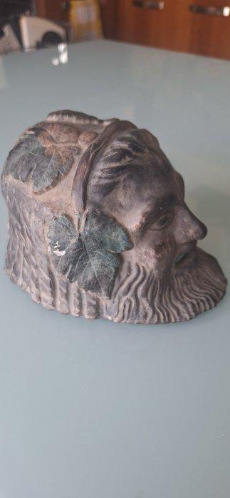 Beeldje - Testa di Dioniso Bacco - Aardewerk, Antiek en Kunst, Antiek | Glaswerk en Kristal