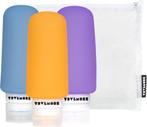 2dekans | TRVLMORE Silicone Reisflesjes - Navulbaar -, Handtassen en Accessoires, Koffers, Ophalen of Verzenden, Nieuw