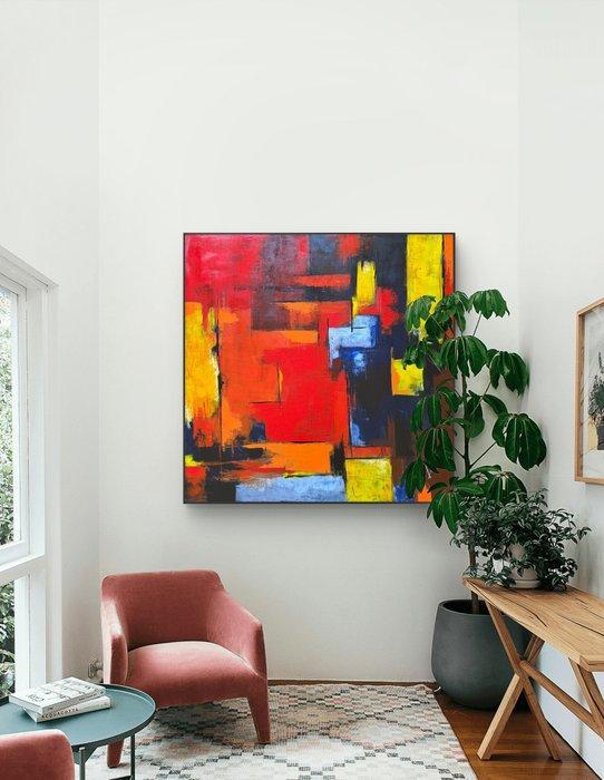 Aldo Sortino (1957) - Massa incandescente - XL, Antiquités & Art, Art | Objets design