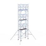 Rolsteiger Professional 90x190 8,2m werkhoogte vrijstaand, Doe-het-zelf en Bouw, Steigers, Verzenden, Nieuw, Rolsteiger of Kamersteiger