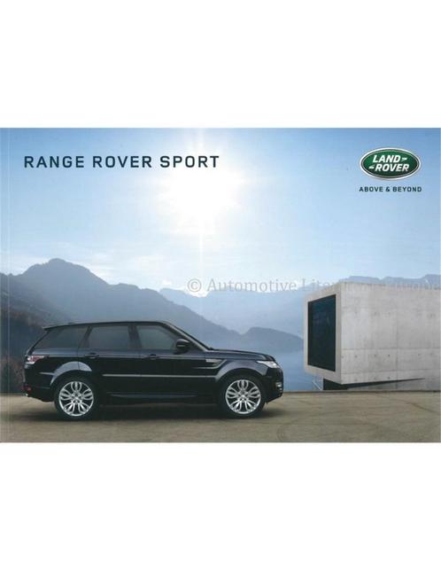 2015 RANGE ROVER SPORT BROCHURE ENGELS, Boeken, Auto's | Folders en Tijdschriften