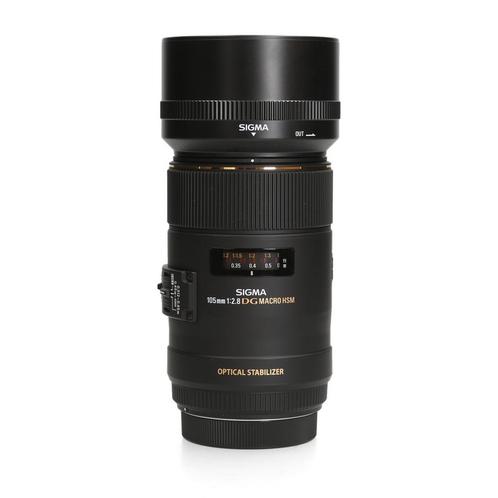 Sigma 105mm F2.8 EX DG Macro OS HSM - Canon EF, Audio, Tv en Foto, Foto | Lenzen en Objectieven, Zo goed als nieuw, Ophalen of Verzenden