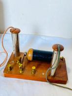 Ancien manipulateur télégraphique , type télégraphe Morse -, Antiquités & Art