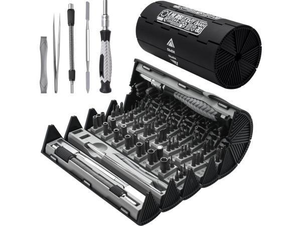 Veiling - Precisie schroevendraaier Set 126 in 1 Magnetisch, Doe-het-zelf en Bouw, Gereedschap | Handgereedschap