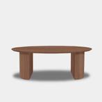 Tafel Ovaal Eikenhout  Half Rond  260x110, Huis en Inrichting, Nieuw
