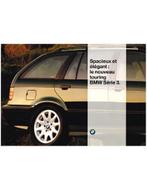 1996 BMW 3 SERIE TOURING BROCHURE NEDERLANDS, Livres, Ophalen of Verzenden