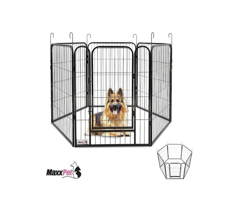 MaxxPet puppyren 78x60cm - 6 delig (Honden, Dier), Dieren en Toebehoren, Hondenbenches, Nieuw, Ophalen of Verzenden