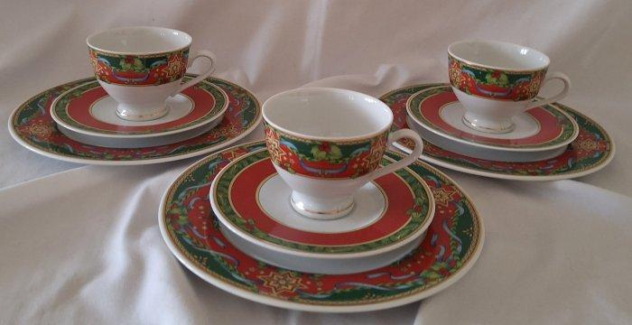 Heinrich Winterling Marktleuthen - Kop en schotel (9) -, Antiek en Kunst, Antiek | Meubels | Tafels