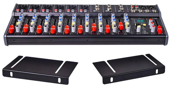 Citronic CSR-63 Rack-mountable Mixer 9 Kanaals DSP+BT 6 Mono, Muziek en Instrumenten, Dj-sets en Draaitafels