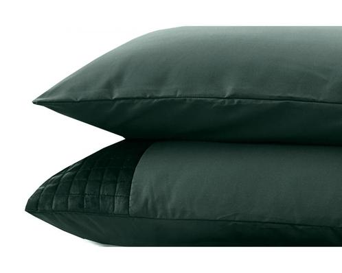 Velvet Band Groen 2pack slopen Green 60 x 70, Huis en Inrichting, Slaapkamer | Beddengoed