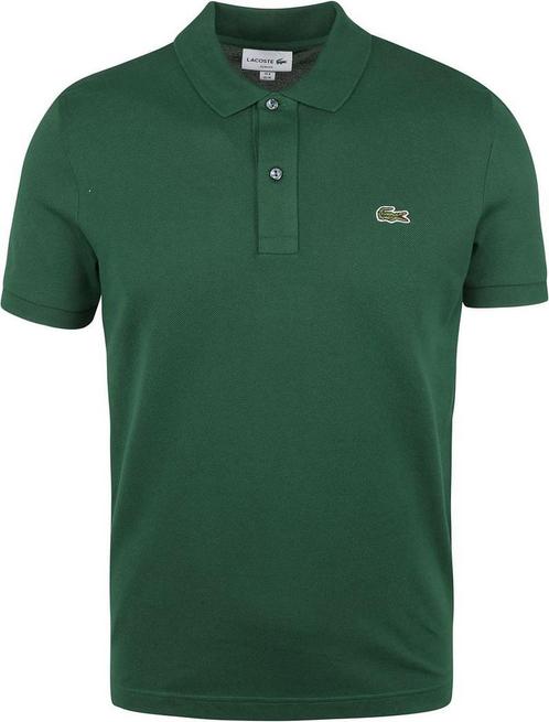 Lacoste Poloshirt Pique Groen maat Maat 52/54 (L) Heren, Kleding | Heren, Polo's, Nieuw, Maat 52/54 (L), Verzenden