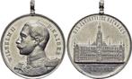 Zinn-medaille o Jahr 1892 Hamburg-stadt, Postzegels en Munten, Penningen en Medailles, Verzenden