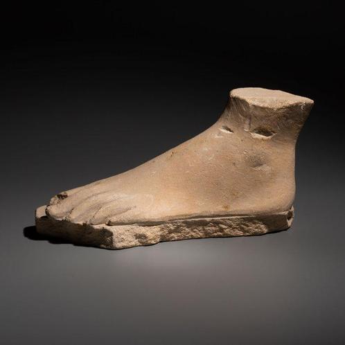 Égypte ancienne Calcaire durci Modèle de sculpteur en forme, Verzamelen, Mineralen en Fossielen