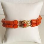 Armband - 14 karaat Geel goud - Koraal, Handtassen en Accessoires, Nieuw