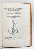 Manuzio / Teodoreto - Canticum Canticorum - 1563