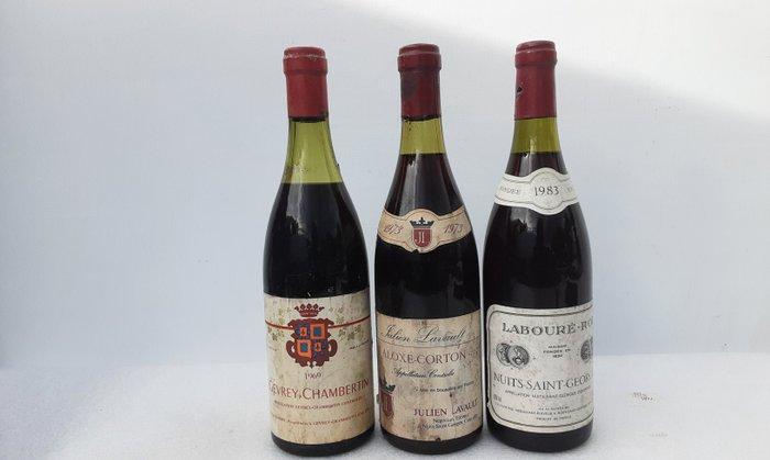 1969 Georges vachet Gevrey-Chambertin; 1973 Julien Lavault, Verzamelen, Wijnen