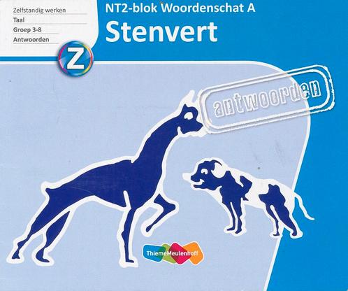 Stenvert Antwoorden NT2 Blok Woordenschat A, Livres, Livres scolaires, Envoi