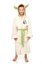 Fleece Badjas Kind Yoda 128-134-140-146-152 Groen Joda Star, Nieuw, Ophalen of Verzenden