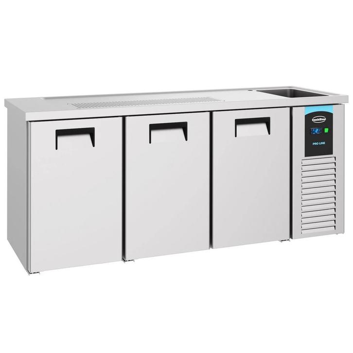 Vatenkoeler | PRO LINE | RVS | 3 Deuren | -2°C/+8°C |, Zakelijke goederen, Horeca | Keukenapparatuur, Nieuw in verpakking, Verzenden