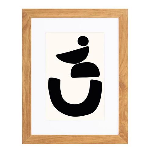 Vintlux Fotolijst Vesterby Massive - Eiken Naturel 50x60 cm, Maison & Meubles, Accessoires pour la Maison | Cadres, Envoi