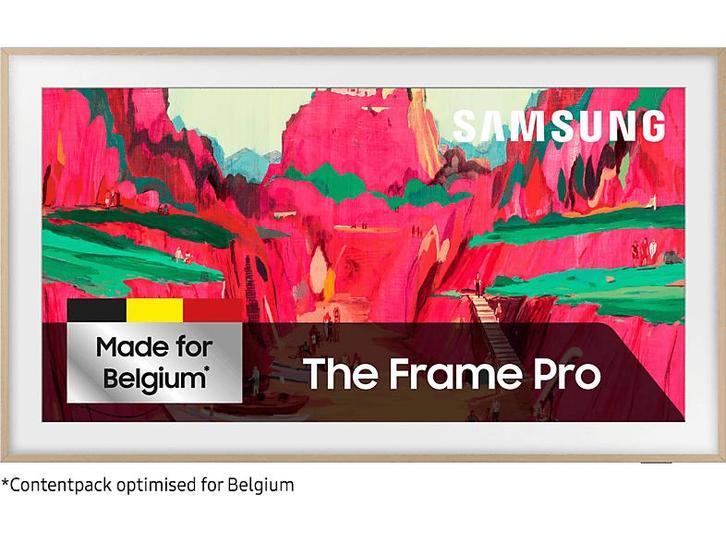Samsung -  75 The Frame Pro Ls03fw (2025) - Zwart, Audio, Tv en Foto, Televisies, 100 cm of meer, Nieuw, Samsung, 100 cm of meer