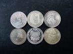 Duitsland, Bondsrepubliek 5 Deutsche Mark 6x 1966/1977