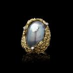 Other brand - Ring Alan Martin Gard Blister Parel en Diamant, Handtassen en Accessoires, Ringen, Nieuw