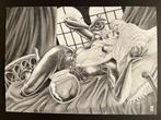 Chris Evenhuis - 1 Original drawing - Catwoman - Black Cat -, Boeken, Nieuw