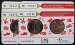 Nederland. Coin Card 2018 Tulpen (4 stuks) - Ik hou van
