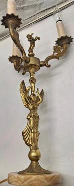 Lamp - messing marmer