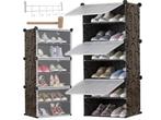 Veiling -  Modulair schoenenrek 6 niveaus, Huis en Inrichting, Kasten | Schoenenkasten, Nieuw