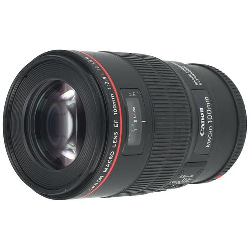 Canon EF 100mm F/2.8L USM IS Macro occasion, Audio, Tv en Foto, Foto | Lenzen en Objectieven, Zo goed als nieuw, Verzenden