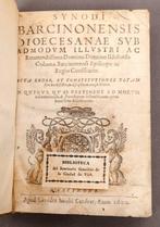 Ildefonso Coloma - Synodi Barcinonensis dioecesanae - 1600, Antiquités & Art