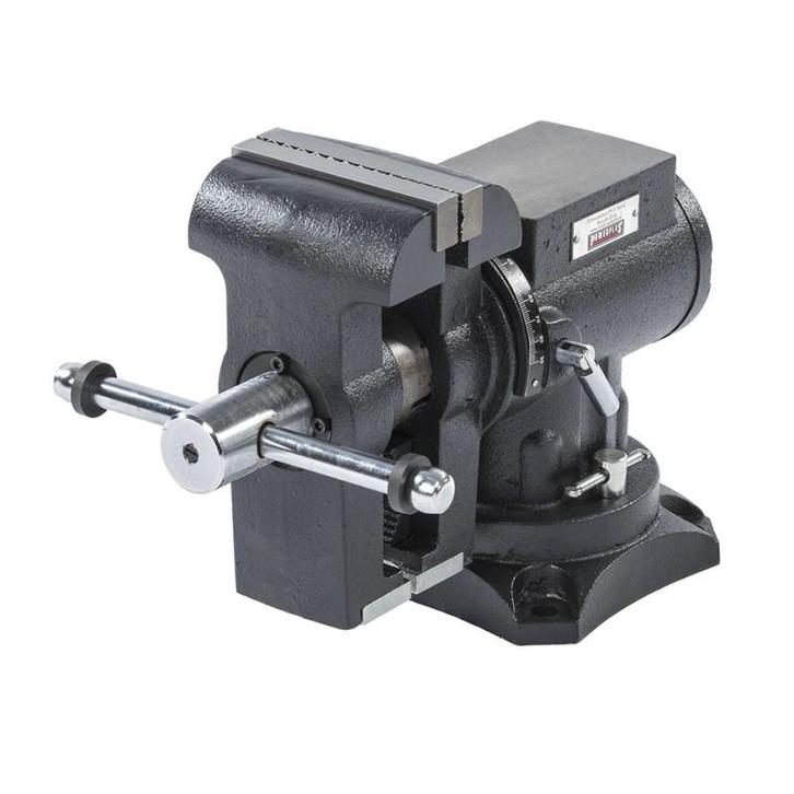 Multifunctionele bankschroef 125 mm. draaibare uitvoering, Doe-het-zelf en Bouw, Werkbanken, Ophalen of Verzenden