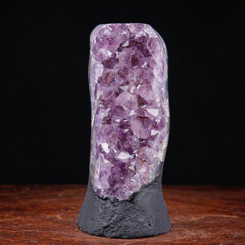 Améthyste Druzy Extraordinaire - Minéral de Première Qualité, Verzamelen, Mineralen en Fossielen