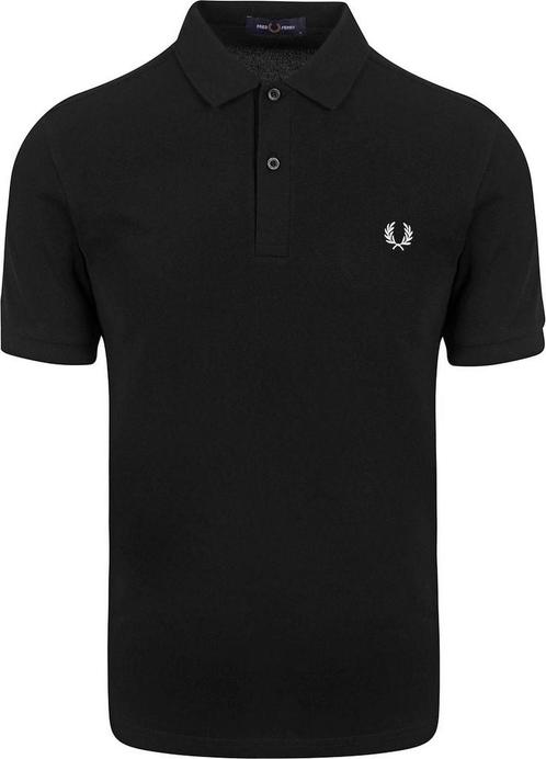 Fred Perry Polo Plain Zwart maat Maat 48/50 (M) Heren, Kleding | Heren, Polo's, Zwart, Nieuw, Maat 48/50 (M), Verzenden