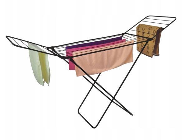 Veiling - Opvouwbaar Balkon Droogrek – 18 m – Voor Kledi, Tuin en Terras, Droogmolens en Wasrekken, Nieuw