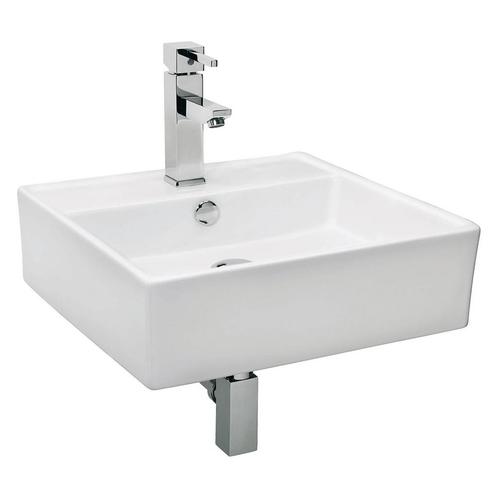 Wastafelset Differnz Dione 47.5x47.5x16 cm Keramiek, Doe-het-zelf en Bouw, Sanitair, Overige typen, Nieuw, Ophalen of Verzenden