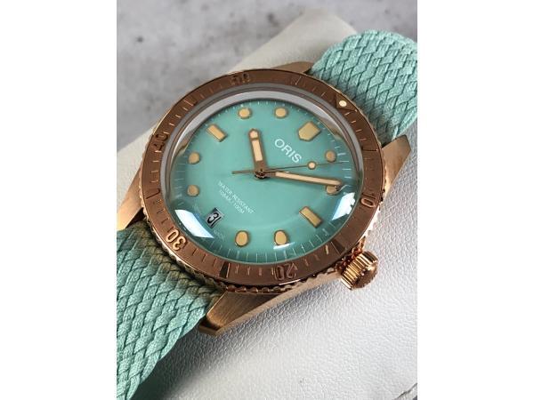 Veiling - Oris Divers Sixty-Five 01 733 7771 3157-07 3 19 03, Handtassen en Accessoires, Horloges | Heren
