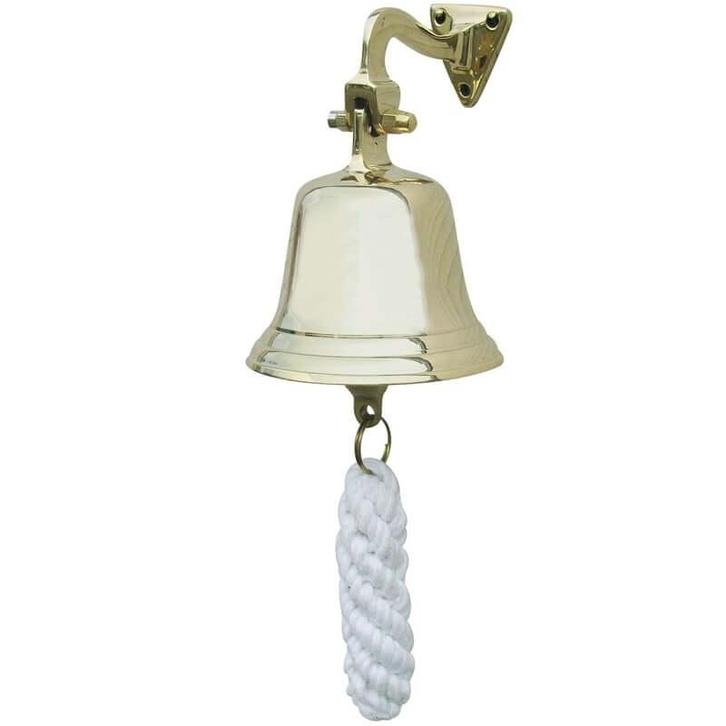 Scheepsbel met Koord Messing 7.5cm, Watersport en Boten, Accessoires en Onderhoud, Nieuw, Ophalen of Verzenden