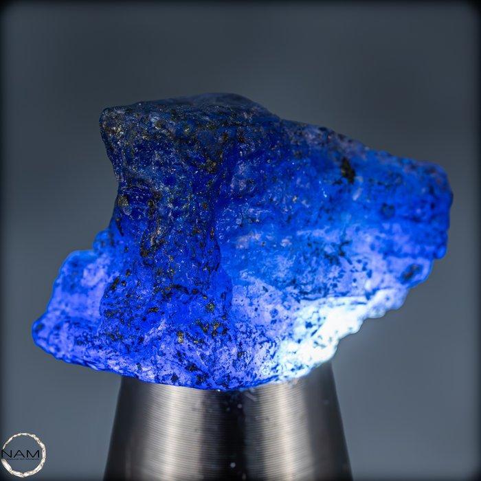 Natuurlijke diepe blauwe tanzanit kristal Onbehandeld, Verzamelen, Mineralen en Fossielen