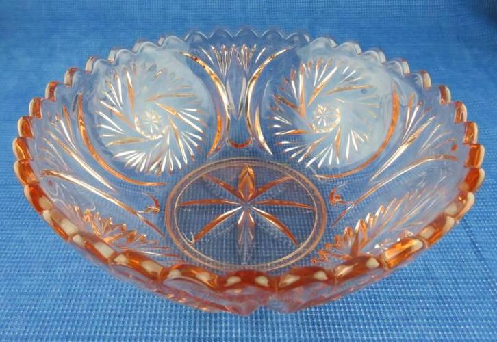 Persglazen schaal, Antiquités & Art, Antiquités | Verre & Cristal, Envoi